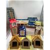 Image 1 : Collection of Assorted Wood Doll House Parts