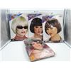 Image 1 : ladies costume wigs bobbed and masquerade masks