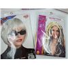 Image 3 : ladies Halloween wigs plus accessories