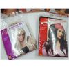 Image 3 : ladies Halloween costume wigs plus accessories