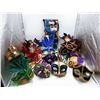 Image 1 : Ladies Halloween Masquerade mask lot, 14 pcs