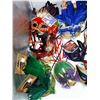 Image 4 : Ladies Halloween Masquerade mask lot, 14 pcs