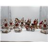 Image 4 : Snowman cardinal Christmas decor lot, 12 pcs