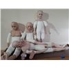 Image 1 : 34" tall ceramic dolls, 4 pcs