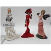 Image 3 : Resin ladies figurines, 6 pcs NIB