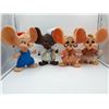 Image 1 : Topo Gigio hard plastic mouse coin banks, 4 pcs