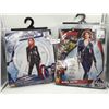 Image 1 : ladies Black Widow costumes, 2 pcs