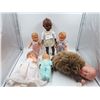 Image 1 : plastic infant dolls, 6 pcs