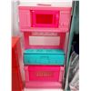 Image 2 : Barbie kitchen appliances and two Barbie lot
