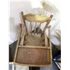 Image 2 : Vintage 1970's highchair and doll highchair