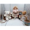 Image 1 : Doll and teddy lot