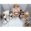 Image 2 : Doll and teddy lot