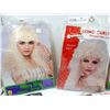 Image 3 : Ladies 80's costume wig and accessory lot