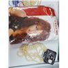 Image 4 : Ladies 80's costume wig and accessory lot