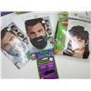 Image 4 : Mens mullet and moustache costume lot