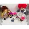 Image 2 : Troll and doll lot, 6 pcs