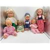 Image 1 : Lot of 6 plastic dolls