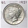 Image 1 : 1921 $1 Peace Silver Dollar Coin