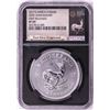 Image 1 : 2017 South Africa Krugerrand Silver Coin NGC SP69 First Releases