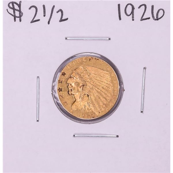 1926 $2 1/2 Indian Head Quarter Eagle Gold Coin