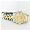 Image 5 : Rolex Men's Two Tone Champagne Jubilee Index Datejust Wristwatch
