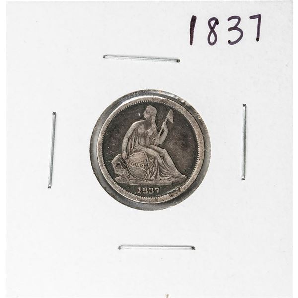 1837 Seated Liberty Dime Coin