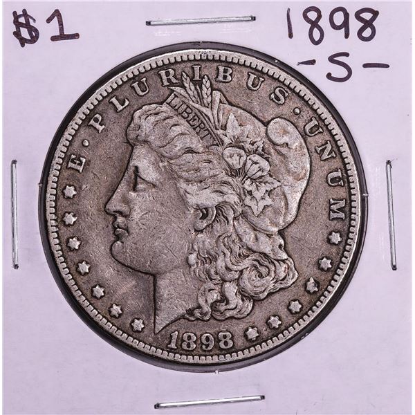 1898-S $1 Morgan Silver Dollar Coin