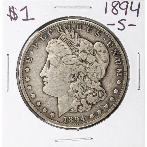 1894-S $1 Morgan Silver Dollar Coin