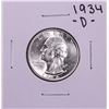 Image 1 : 1934-D Washington Quarter Coin