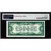 Image 2 : 1928A $1 Funnyback Silver Certificate Note Fr.1601 PMG Choice Uncirculated 63EPQ