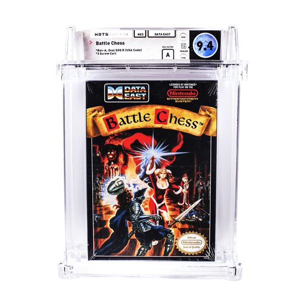 Battle Chess NES Nintendo Sealed Video Game WATA 9.4/A