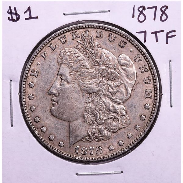 1878 7TF $1 Morgan Silver Dollar Coin