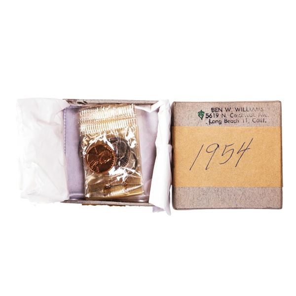 1954 (5) Coin Proof Set In Original Box