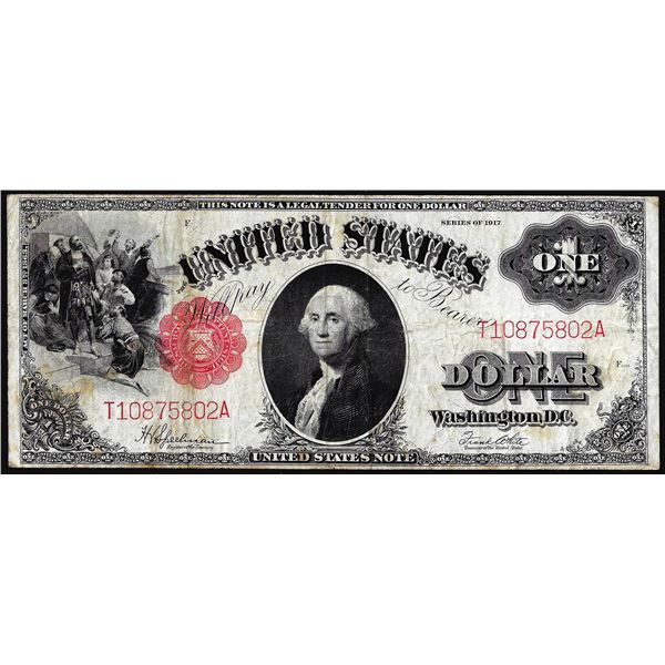 1917 $1 Legal Tender Note