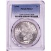 Image 1 : 1896 $1 Morgan Silver Dollar Coin PCGS MS63