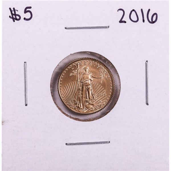 2016 $5 American Gold Eagle Coin