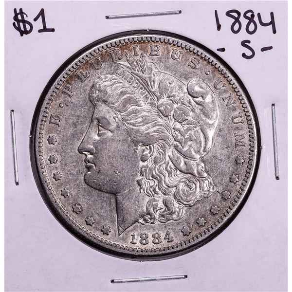 1884-S $1 Morgan Silver Dollar Coin