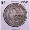 Image 1 : 1885-S $1 Morgan Silver Dollar Coin