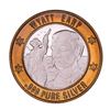 Image 2 : .999 Silver Lawmen Series Wyatt Earp $10 Limited Edition Casino Gaming Token