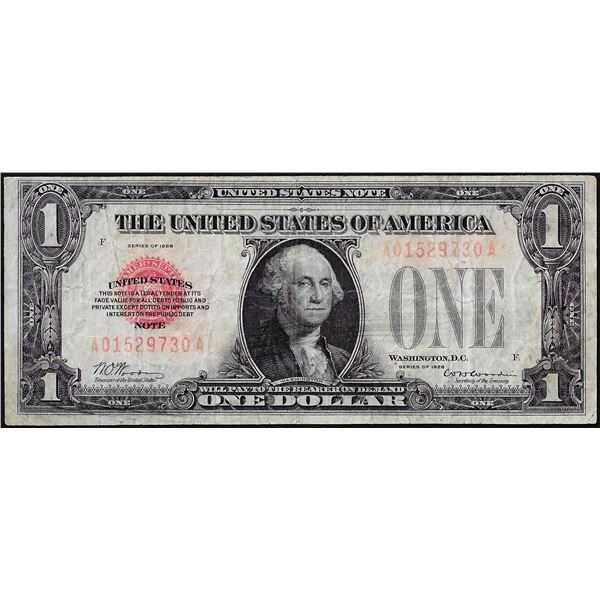 1928 $1 Legal Tender Note