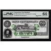 Image 1 : 1860 $2 Bank of New England East Haddam, CT Obsolete Note PMG Ch. Uncirculated 64EPQ
