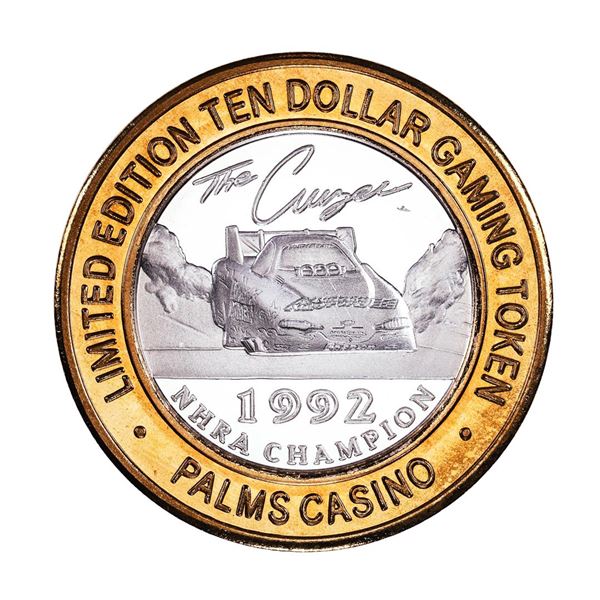 .999 Silver Palms Casino Las Vegas, NV $10 Casino Limited Edition Gaming Token
