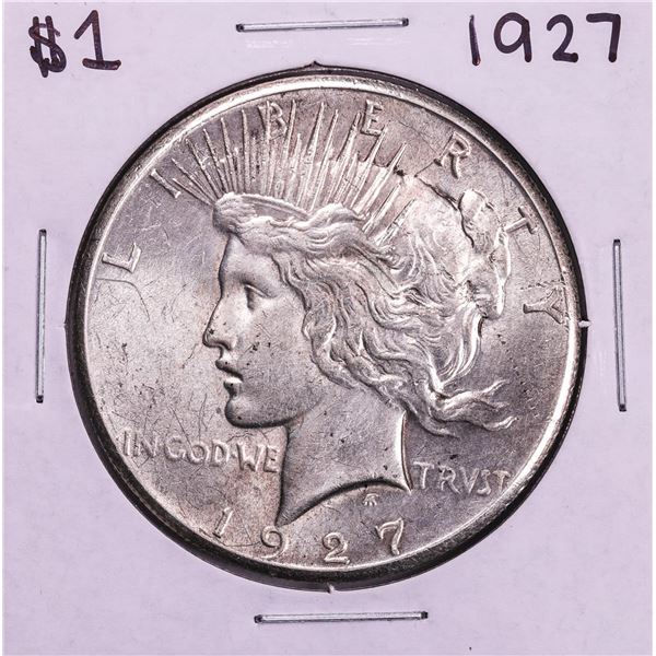 1927 $1 Peace Silver Dollar Coin