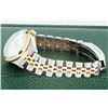Image 6 : Rolex Ladies Two Tone MOP Diamond & Sapphire Datejust Watch With Rolex Box
