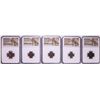 Image 1 : Lot of (5) Ancient Roman Empire Coins NGC Certified