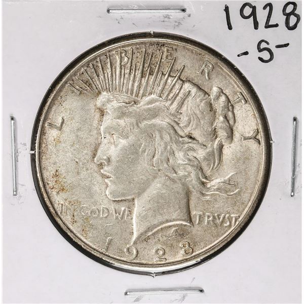 1928-S $1 Peace Silver Dollar Coin