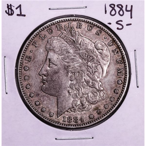 1884-S $1 Morgan Silver Dollar Coin