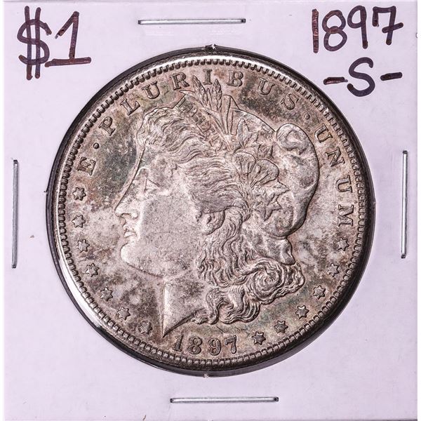 1897-S $1 Morgan Silver Dollar Coin