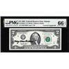 Image 1 : 1995 $2 Federal Reserve Star Note Atlanta Courtesy Auto PMG Gem Uncirculated 66EPQ