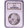 Image 1 : 1887 $1 Morgan Silver Dollar Coin NGC MS67